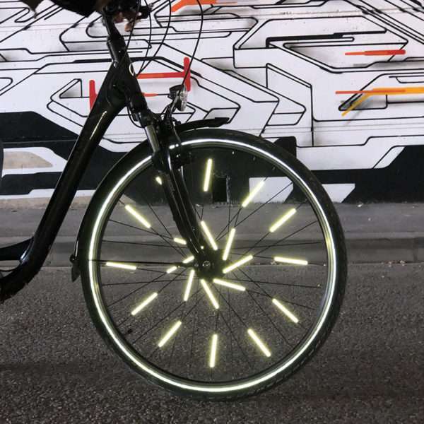 Réflecteur de vélo - Réflecteurs de rayons pour chaque vélo - pour toute la  famille 