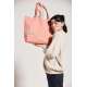 Sac shopping Maman d'Amour, Cabas Rose Saumon