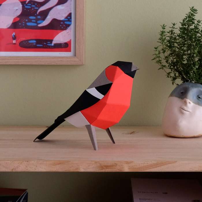 Oiseaux en Papier, 3D à Monter soi-même